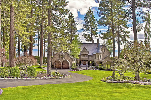 Tahoe Nevada Lakefront Property, Move-In Ready on Two Parcels Offered at $18,850,000 in Incline Village