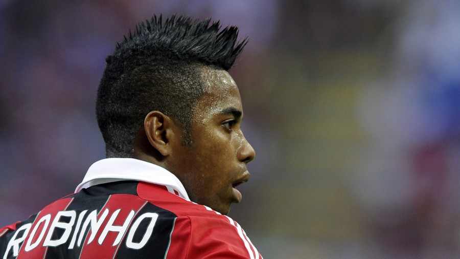 Football+News-+Robinho+of+AC+Milan