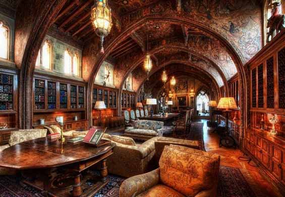 The Gothic Study - The Private Library of William Randolph Hears