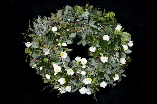 Studded with diamonds and rubies the worlds most expensive Christmas wreath costs $4.6 million
