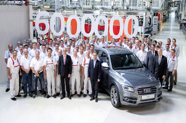 Sechsmillionster Audi mit quattro-Antrieb