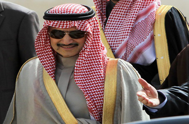Prince Al-Walid bin Talal visits West Bank