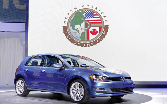 Volkswagen Golf ist North American Car of the Year