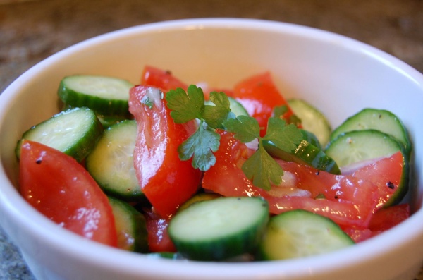 tomato-cucumber-salad
