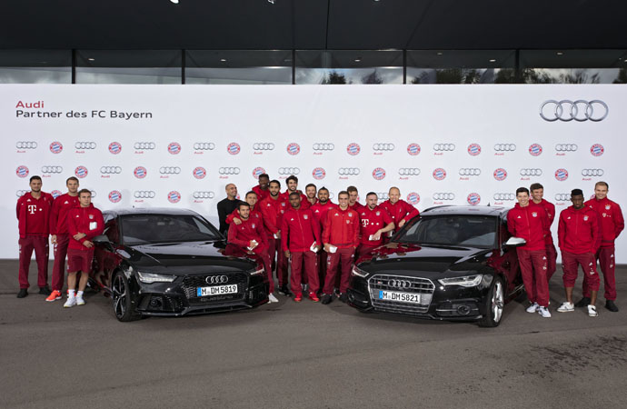 New Audi models for FC Bayern