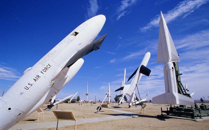 Rocket Park in White Sands Missile Range