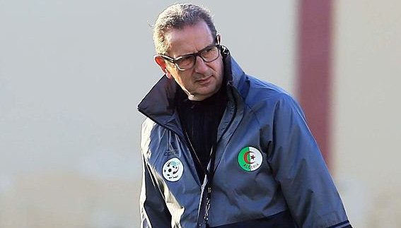 Algeria's Belgian coach George Leekens during a training session on January 4, 2017, at the National Technical Center in Sidi Moussa, during preparations for the upcoming 2017 Africa Cup of Nations in Gabon. (Photo by Billal Bensalem/NurPhoto)