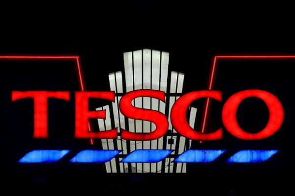 File photo of a Tesco supermarket seen at dusk in an 'art deco' style building at Perivale in west London, Britain, January 6, 2015. REUTERS/Toby Melville/Files