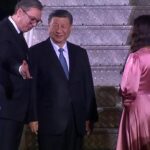 Кинескиот претседател Си Џинпинг пристигна во Белград, срдечно пречекан од Вучиќ