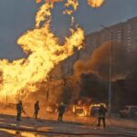 Руски беспилотни летала го нападнаа главниот град на Украина, има жртви на истокот